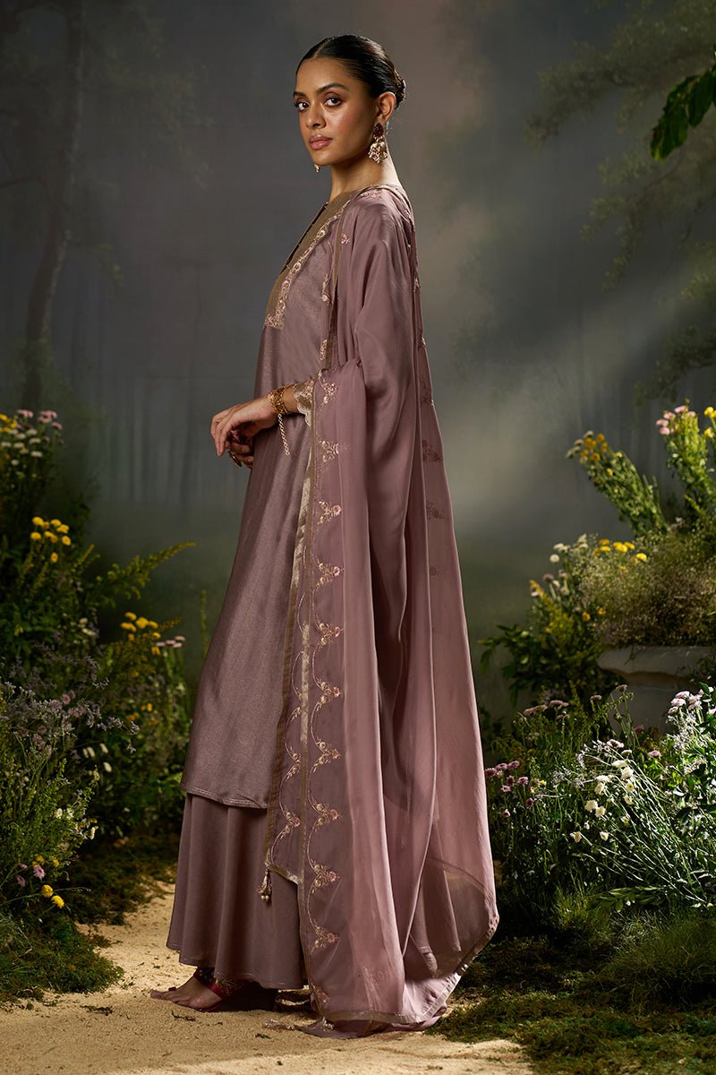 Antler Raw Silk Festive Kurta Set