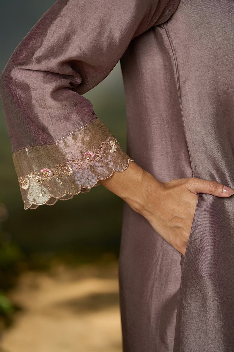 Antler Raw Silk Festive Kurta Set