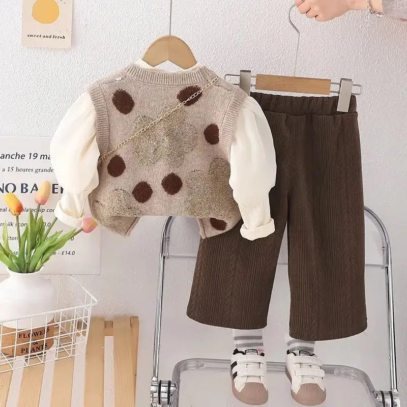 Girls Self-Designer Outfit Set