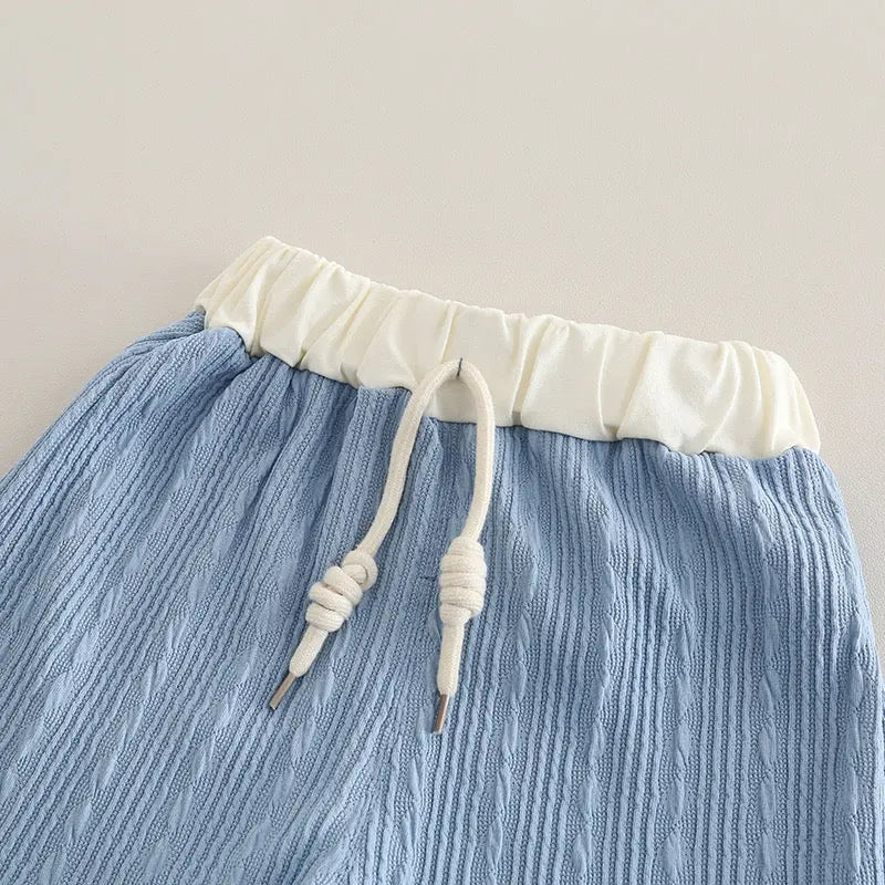 Girls Summer Blue Co-ord Set